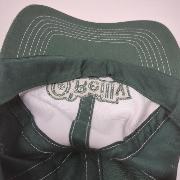 O'Reilly Auto Parts Strapback Baseball Cap Green One Size Adjustable Embroidered - Picture 8 of 9